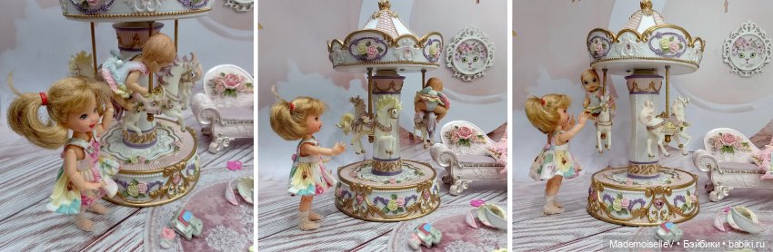 Как малышка Келли играла в мамочку