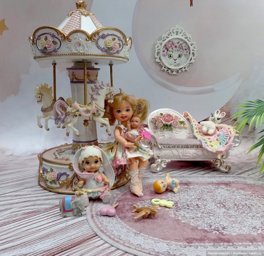 Как малышка Келли играла в мамочку (фото 2)