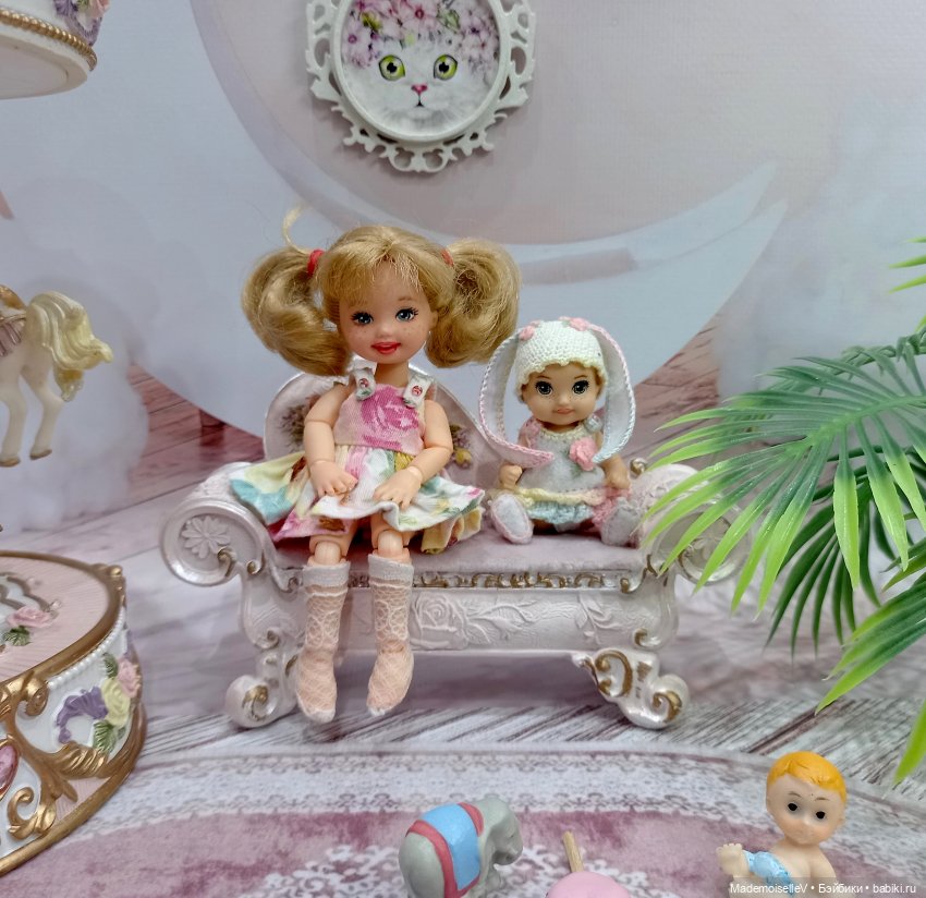 Как малышка Келли играла в мамочку (фото 3)