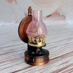 Масляная ретро лампа