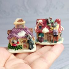 Домики с мышатами