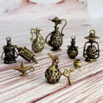 Миниатюра в восточном стиле, бронза