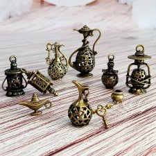 Миниатюра в восточном стиле, бронза