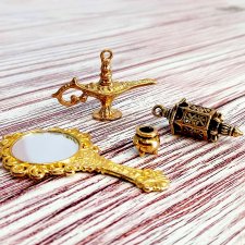 Миниатюра в восточном стиле, золото