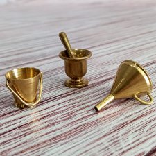 Воронка, ступка, ведерко