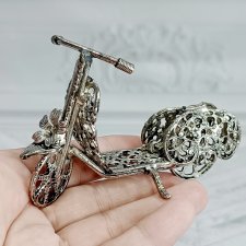 Мопед мельхиор филигрань