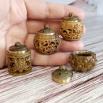 Шкатулки резное сандаловое дерево