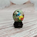 Мини яйцо оникс с ручной росписью