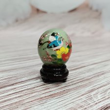 Мини яйцо оникс с ручной росписью