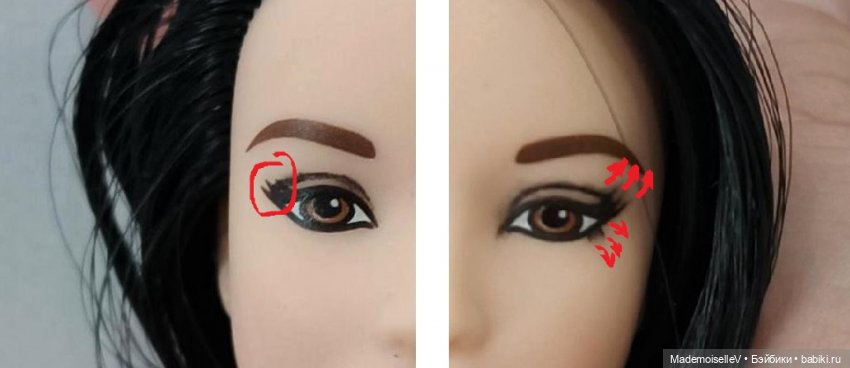 Блефаропластика для Нэко - инструкция по мини ООАК для чайников (фото 8)