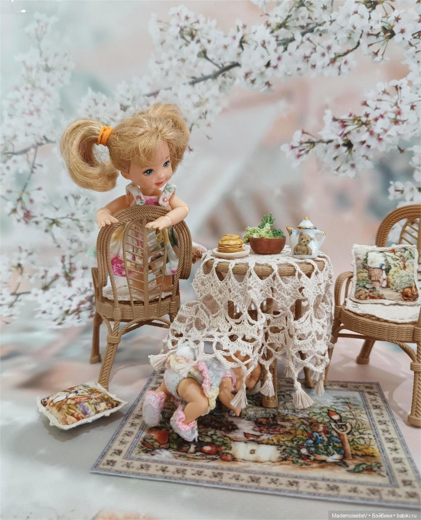 Летняя веранда для малышек