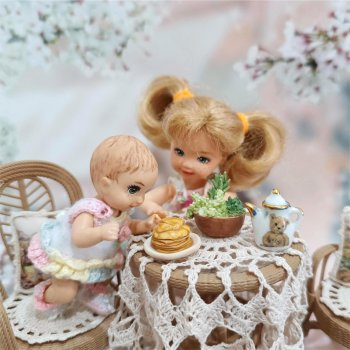 Летняя веранда для малышек