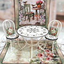 Комплект мебели и текстиля "House of Roses"