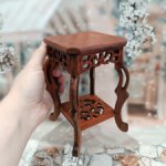 Столик № 2 натуральное дерево резное