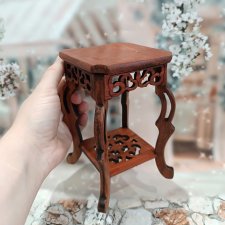 Столик № 2 натуральное дерево резное