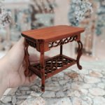 Столик № 1 натуральное дерево резное