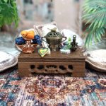 Низкий столик в восточном стиле