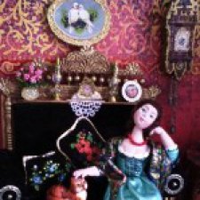 Кукольная миниатюра. Уютное ретро