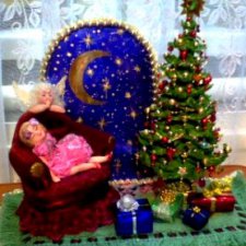 Кукольная миниатюра. Рождественская сказка