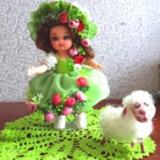 Китайские куколки, как материал для творчества. Или о том, как вовремя остановиться