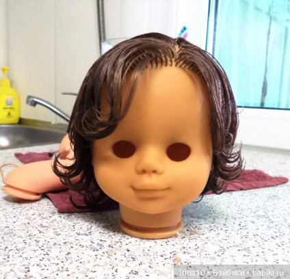 Ремонт куклы без претензий на реставрацию