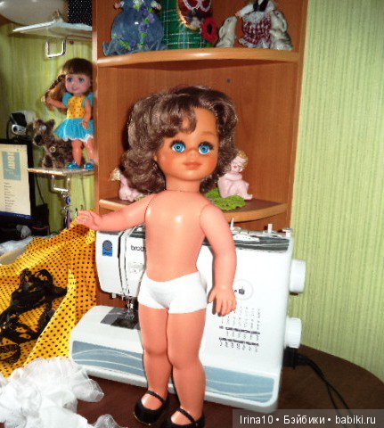 Ремонт куклы без претензий на реставрацию (фото 3)