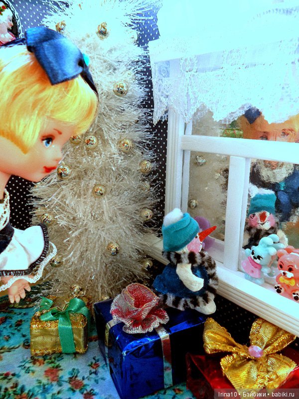 Новогодний румбокс — Румбоксы и кукольные интерьеры: фото