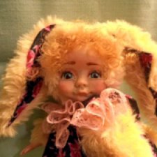 Зайка - Мой первый опыт по созданию тедди долл