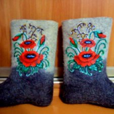 Валенки, валенки, расписные валенки