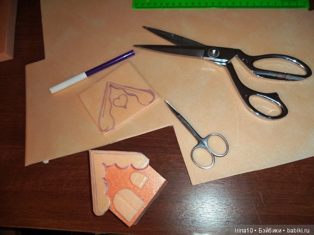 Пряничные домики на ёлку — Создание миниатюры: МК (фото 2)