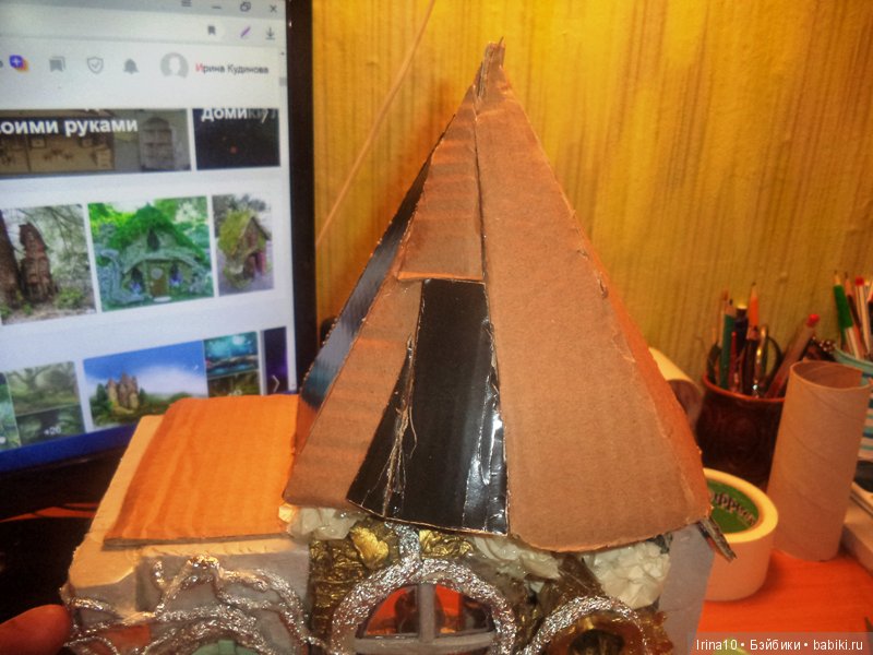 Я сделала домик для лесной феи (фото 7)