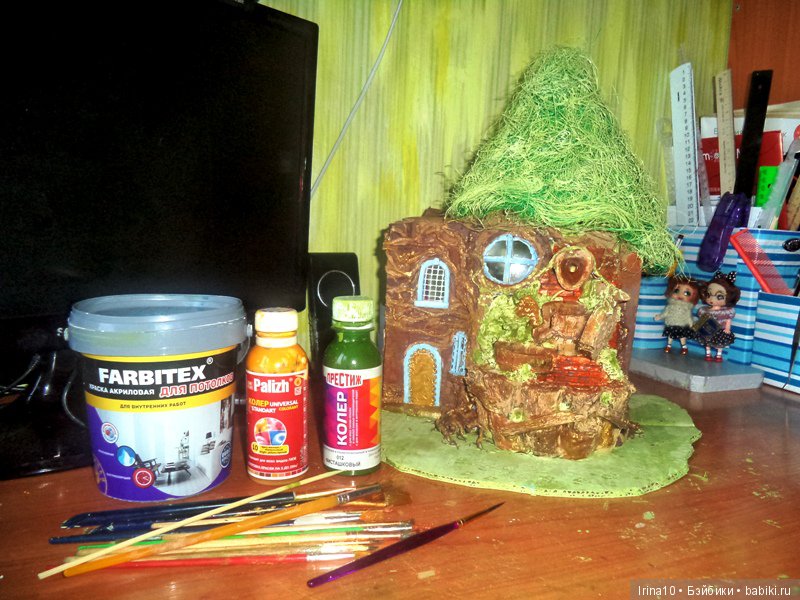 Я сделала домик для лесной феи (фото 8)