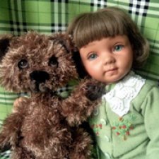 Давайте свяжем медведя. Для тех, кто вязать почти не умеет