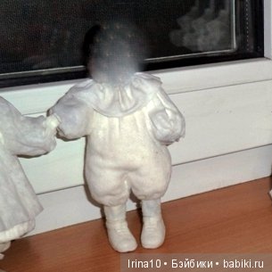 Хотела сделать елочную ватную игрушку (фото 4)