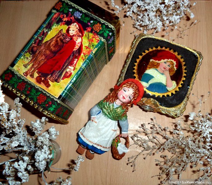 Новые ватные игрушки "Про Красную Шапочку"