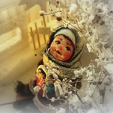 Новые ватные игрушки. "Дюймовочка"