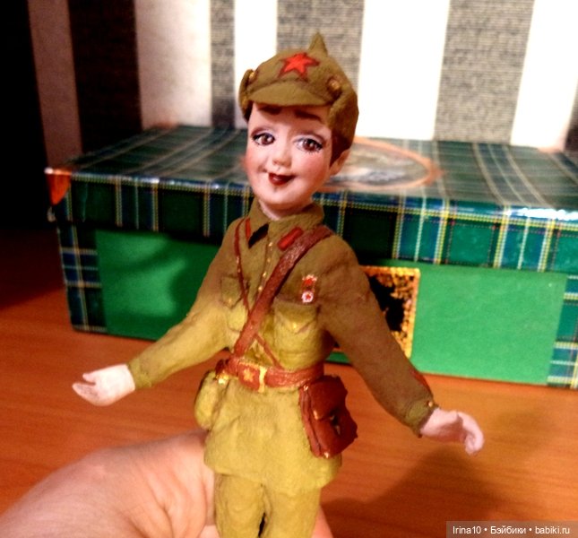 Про новые работы — Ватные игрушки на елку: ретро