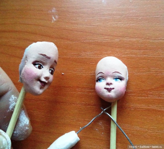 Про новые работы — Ватные игрушки на елку: ретро