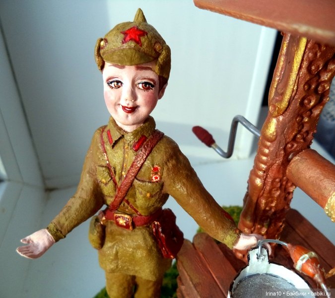 Про новые работы — Ватные игрушки на елку: ретро