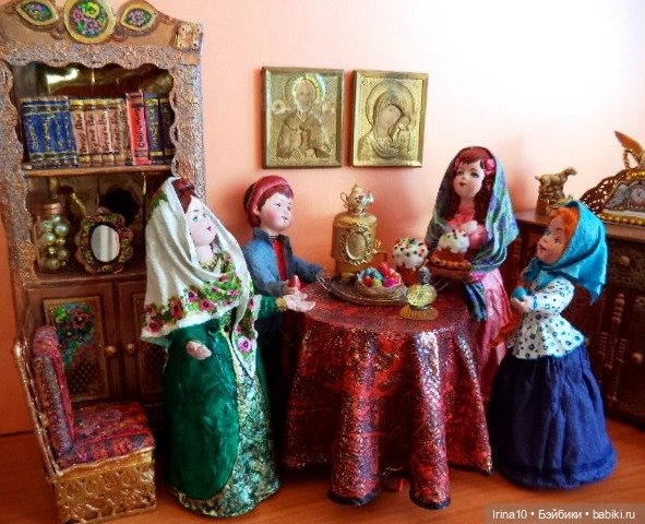 Новые ватные игрушки. Праздник Светлого Христового Воскресения