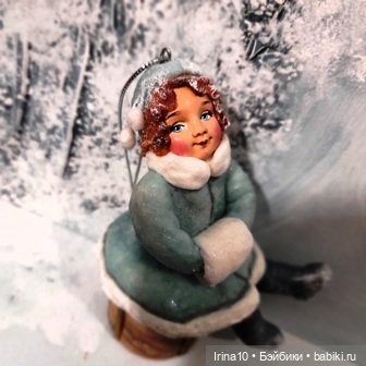 Новые ватные игрушки — Ватные игрушки на елку: ретро (фото 2)