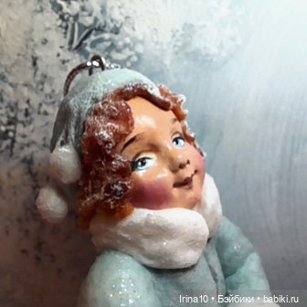 Новые ватные игрушки — Ватные игрушки на елку: ретро (фото 3)