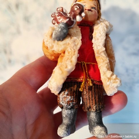 Новые ватные игрушки — Ватные игрушки на елку: ретро