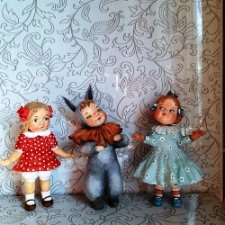 Новые ватные игрушки