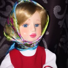 Кукла после реставрации
