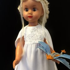 Кукла после реставрации