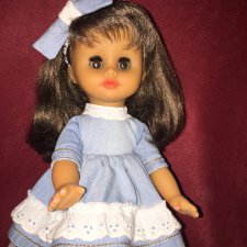 Кукла после реставрации
