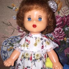 Кукла с помойки после реставрации