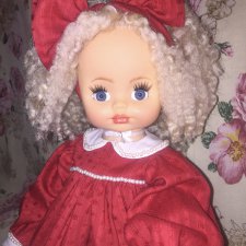 Кукла «Весна» после реставрации