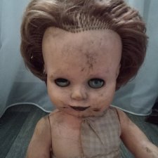 Кукла  после реставрации